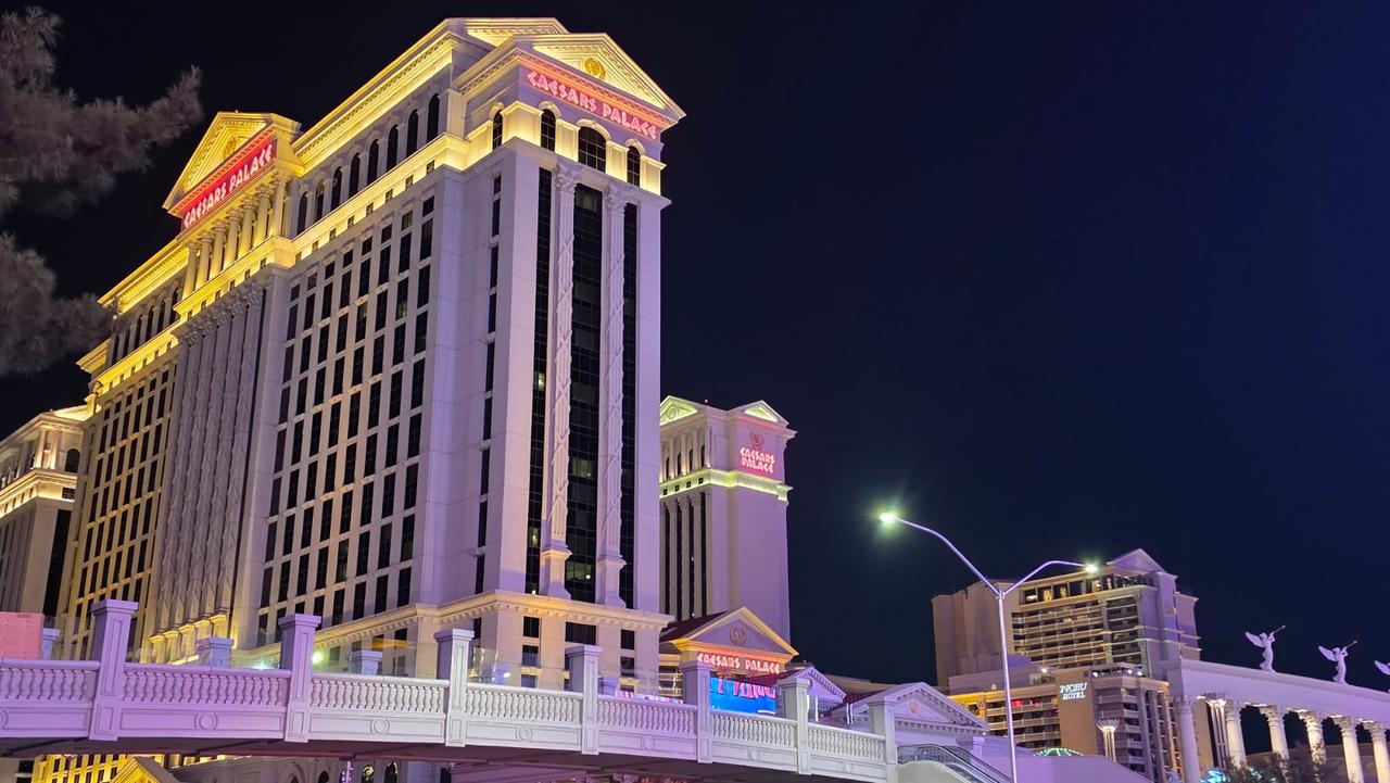 Caesars Palace exterior Roman-style Las Vegas resort